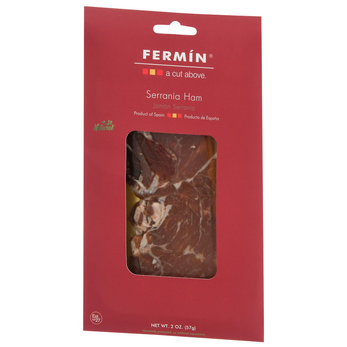 slide 4 of 9, Fermin Serrania Ham Sliced, 2 oz