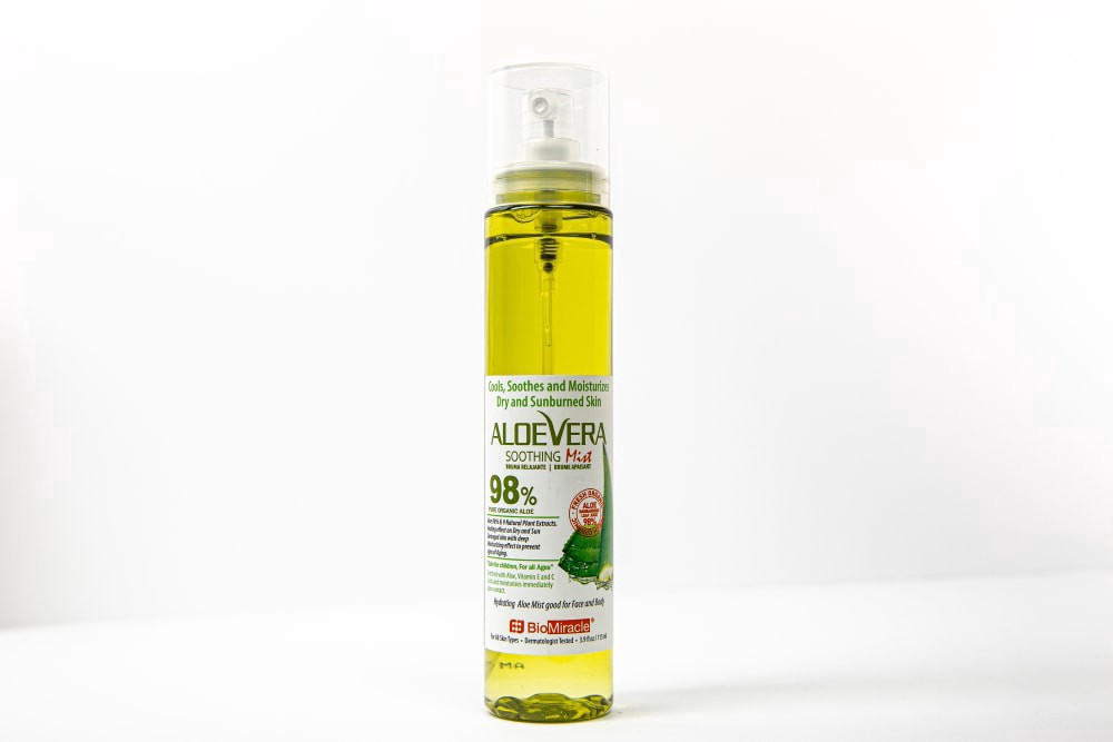 slide 3 of 3, BioMiracle AloeVera Soothing Mist, 6 oz