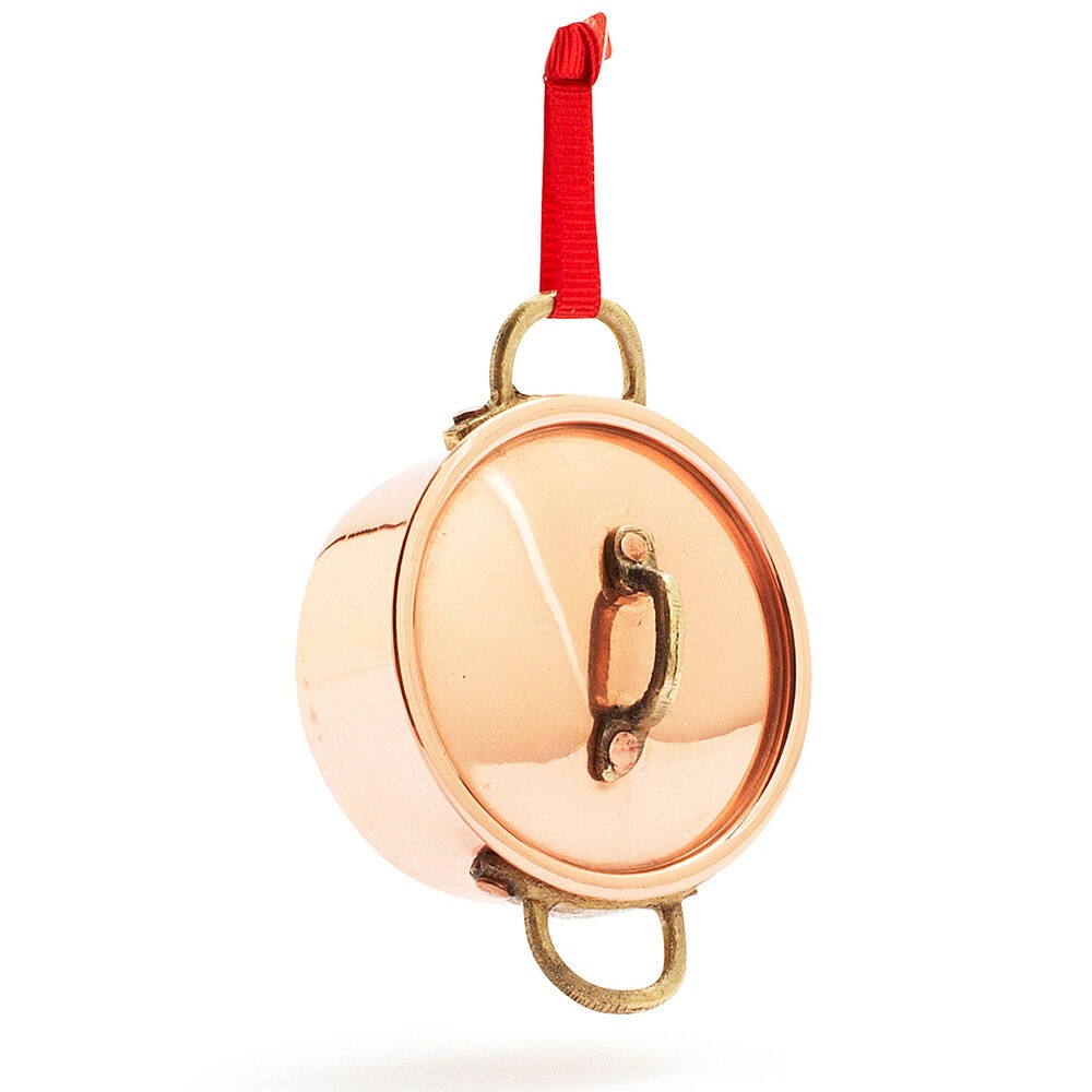 slide 1 of 1, Sur La Table Copper Stockpot Ornament, 1 ct