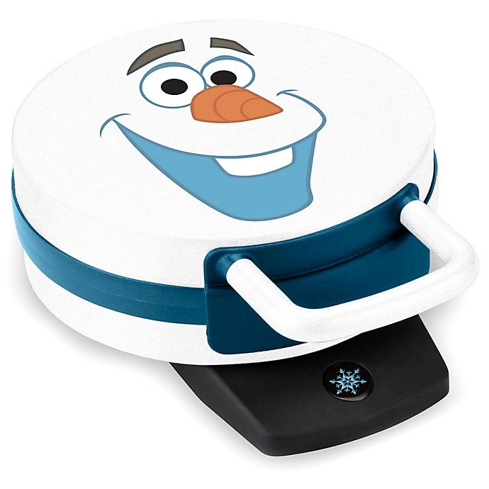 slide 1 of 1, Disney Frozen Olaf Waffle Maker - White, 1 ct