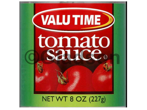 slide 1 of 1, Valu Time Tomato Sauce, 8 oz