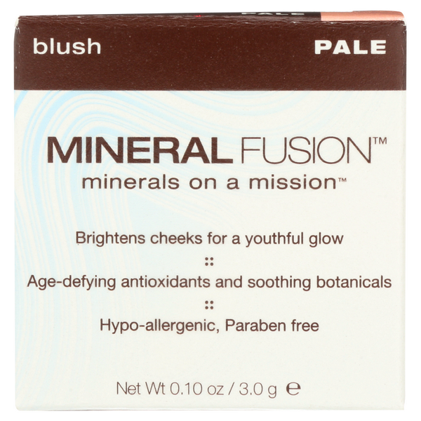 slide 1 of 1, Mineral Fusion Blush Pale, 0.1 oz