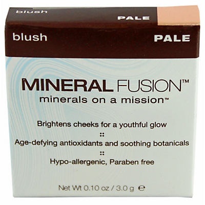 slide 1 of 1, Mineral Fusion Blush Pale, 0.1 oz