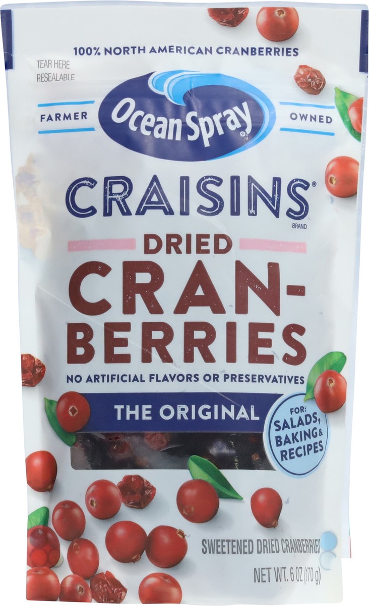 slide 10 of 11, Ocean Spray 6oz Craisins Dried Cranberries- Original, 6 oz