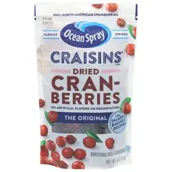 Ocean Spray Craisins Dried The Original Cranberries 6 oz