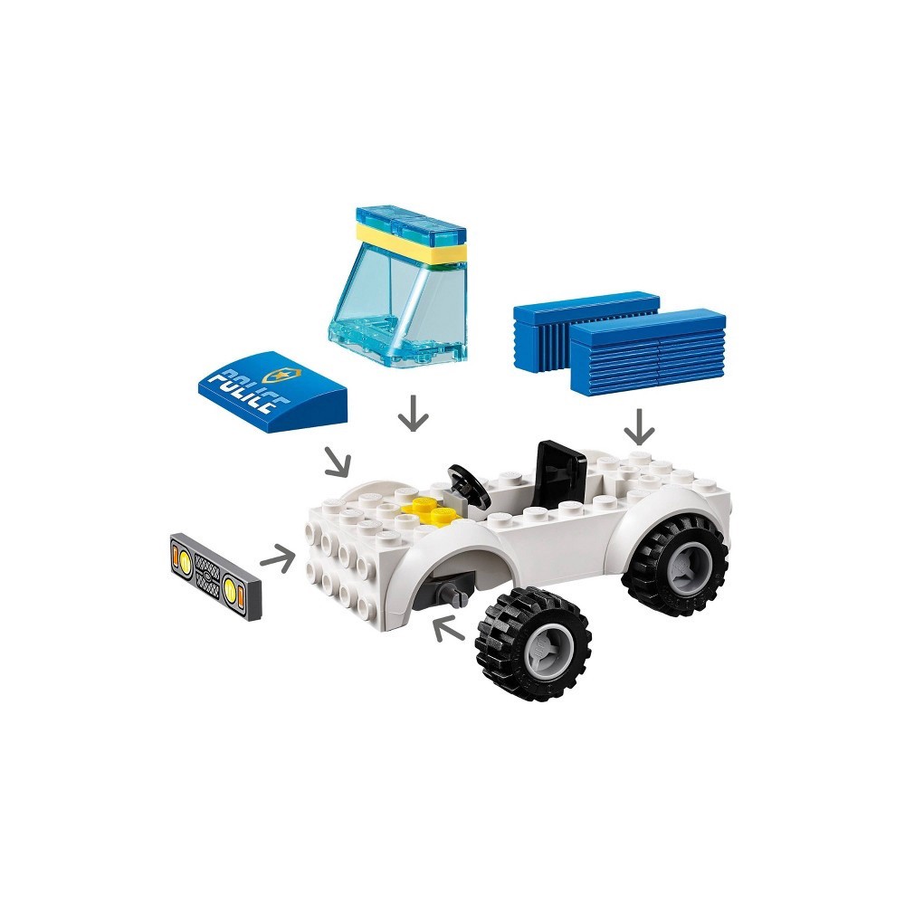 slide 7 of 7, LEGO City Police Dog Unit Cool Building Set for Kids 60241, 1 ct