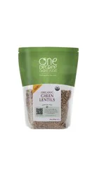 One Degree Organic Foods One Dgree Green Lentils