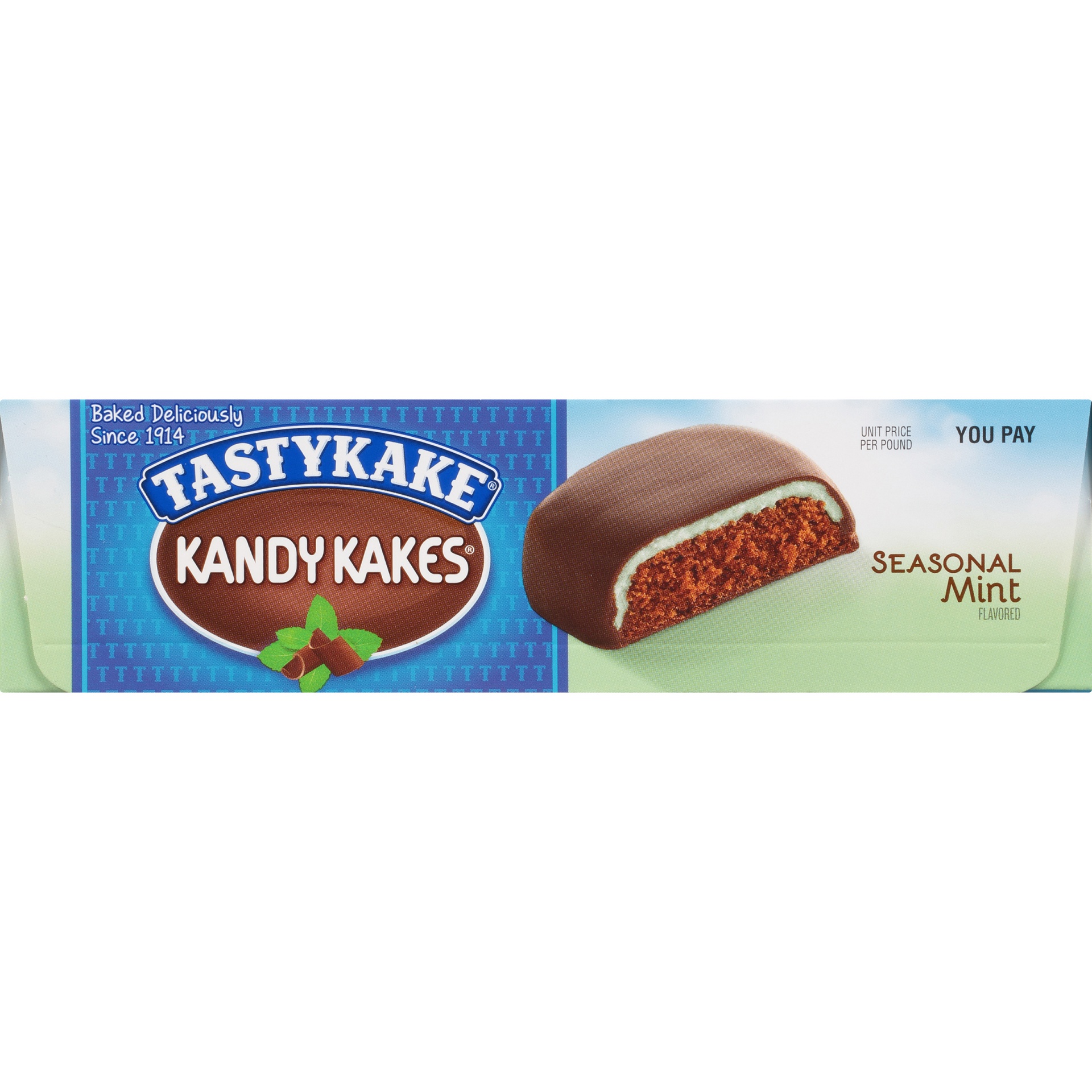 slide 5 of 8, Tastykake Mint Kandy Kakes, 8 oz