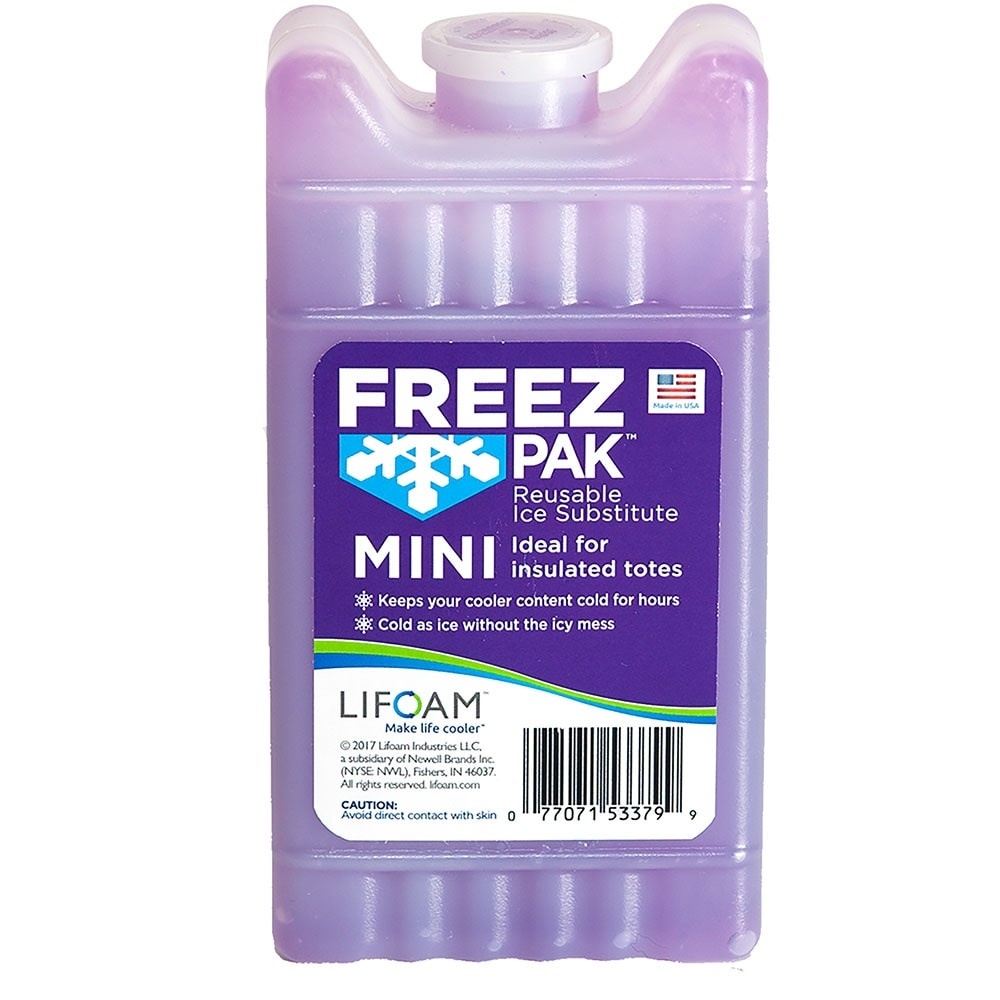 slide 1 of 1, Freez Pak Mini Freezer Pack - Purple, 1 ct