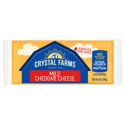 Crystal Farms Cheese, Mild Cheddar