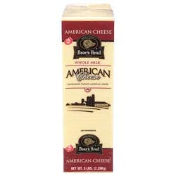 Boar's Head Deli Lower Fat & Sodium White American Cheese (Thin Sliced)