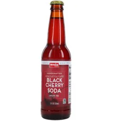Weis Quality Black Cherry Single Craft Soda