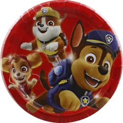 Unique 6-3/4 Inch Paw Patrol Plates 8 ea