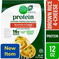 Simple Truth® Protein Brown Rice 4-Cheese Stuffed Tortelloni Pasta