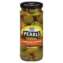 Pearls Pimento Stuffed Queen Olives - 7 oz