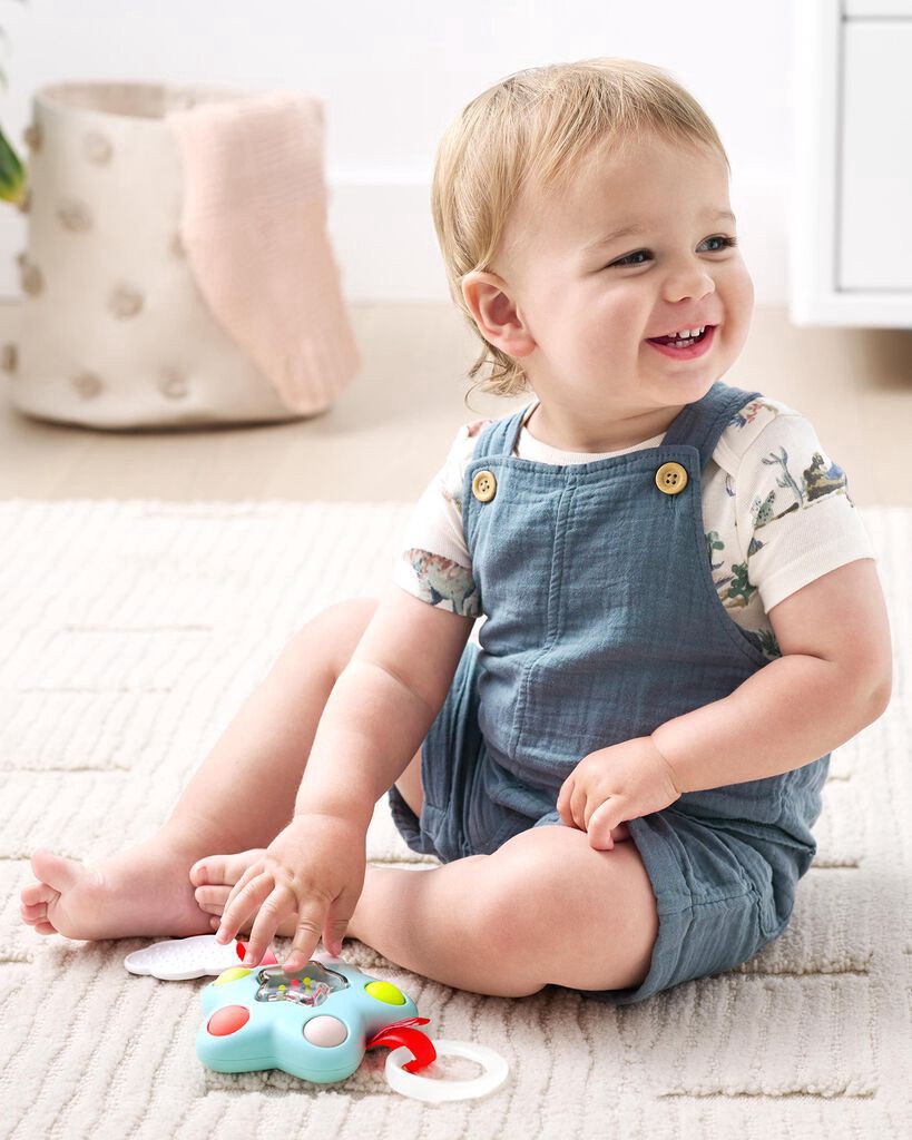 slide 2 of 5, Skiphop Silver Lining Cloud Pop Star Baby Sensory Toy Multi NS, 1 ct