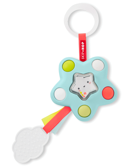 slide 1 of 5, Skiphop Silver Lining Cloud Pop Star Baby Sensory Toy Multi NS, 1 ct