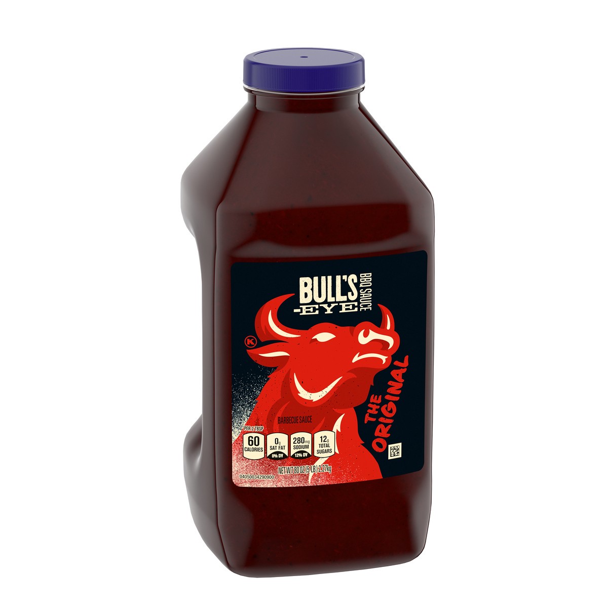 slide 7 of 9, Bull's-Eye Original BBQ Sauce, 80 oz Jug, 