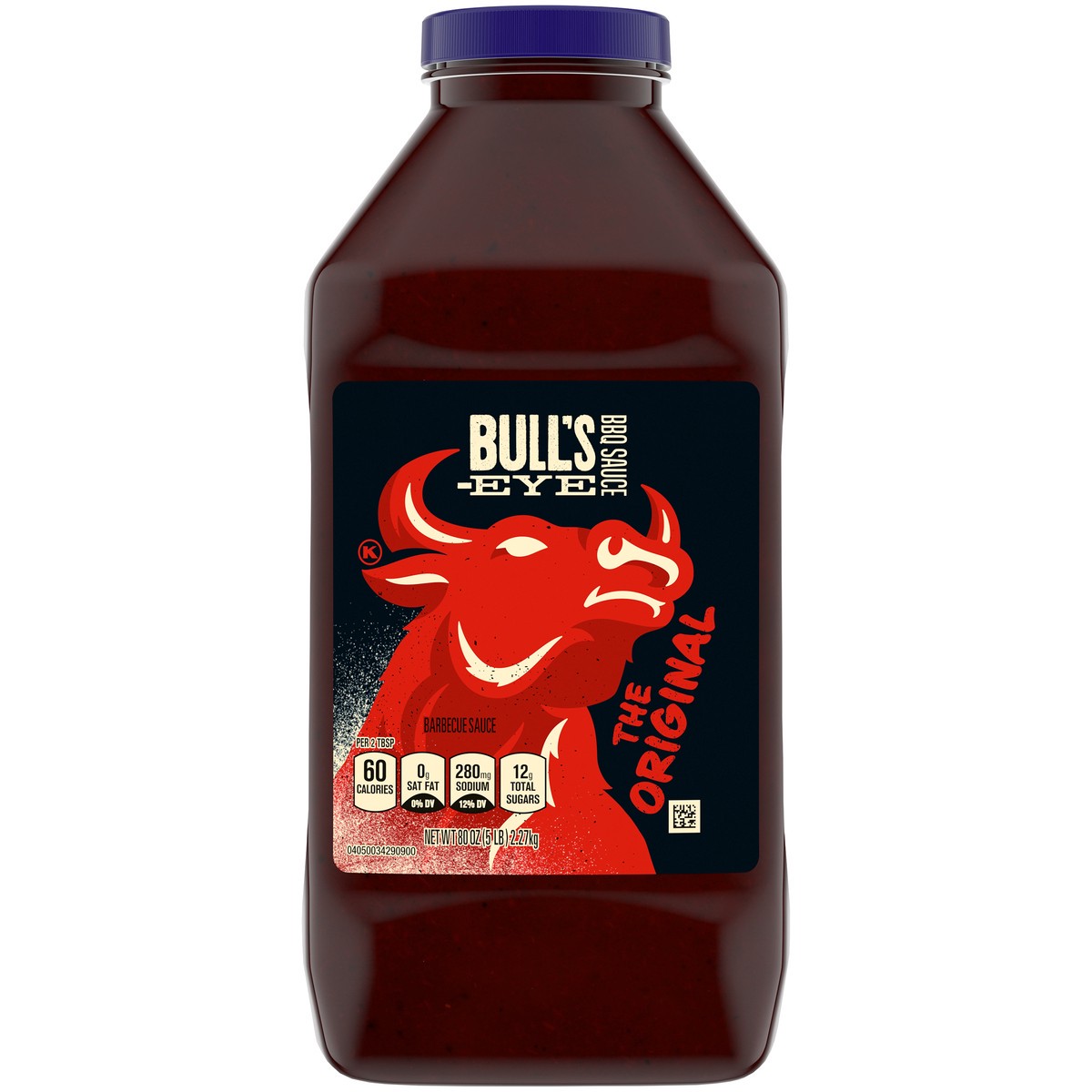 slide 5 of 9, Bull's-Eye Original BBQ Sauce, 80 oz Jug, 