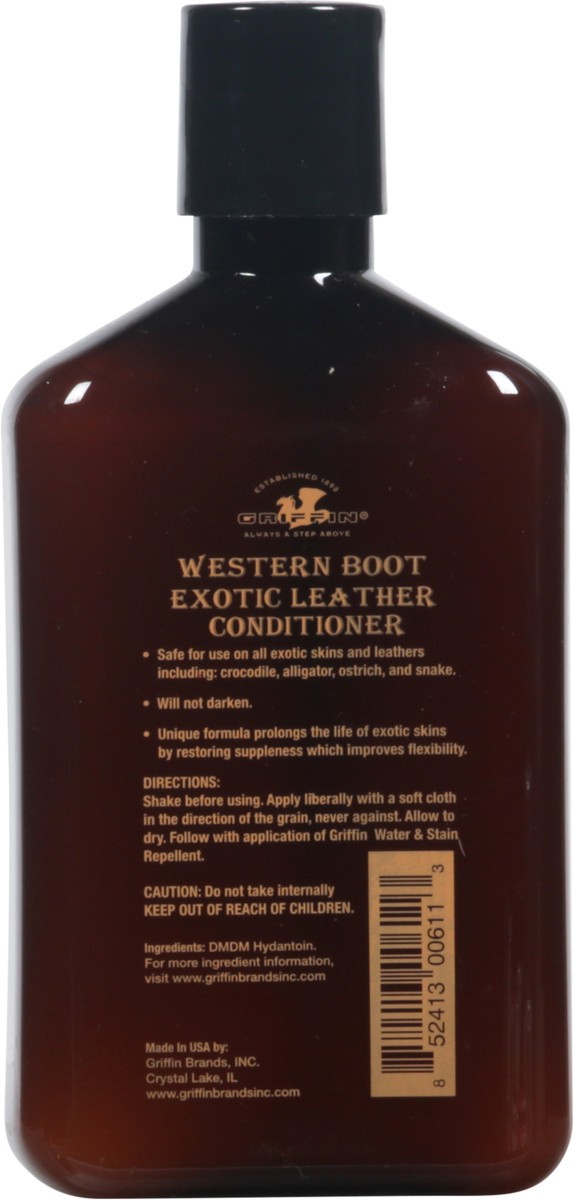 slide 9 of 12, Griffin Bros. Western Boot Exotic Leather Conditioner - 8 Fl. Oz., 8 fl oz