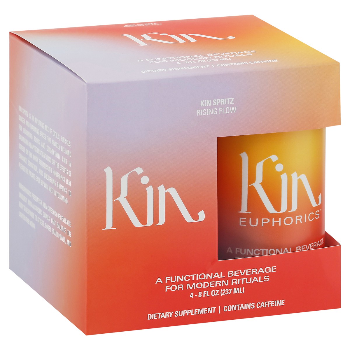 slide 3 of 12, Kin Non Alcoholic Kin Euphoric Enegry Drink, 4 ct