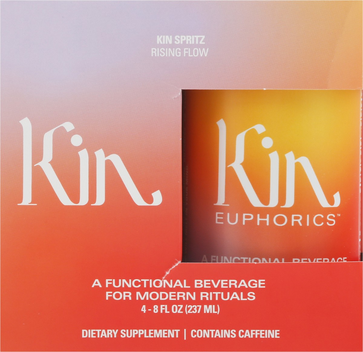 slide 10 of 12, Kin Non Alcoholic Kin Euphoric Enegry Drink, 4 ct