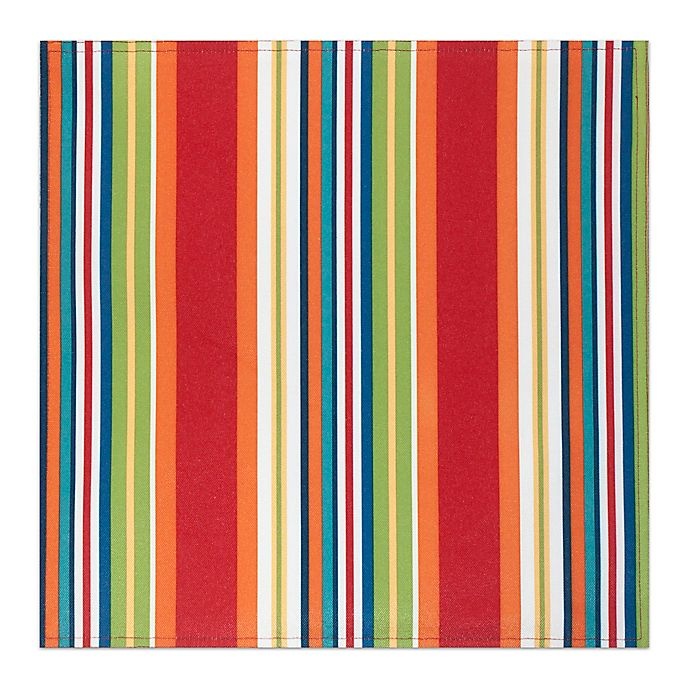 slide 1 of 1, Destination Summer Mystic Stripe Indoor/Outdoor Placemat, 1 ct