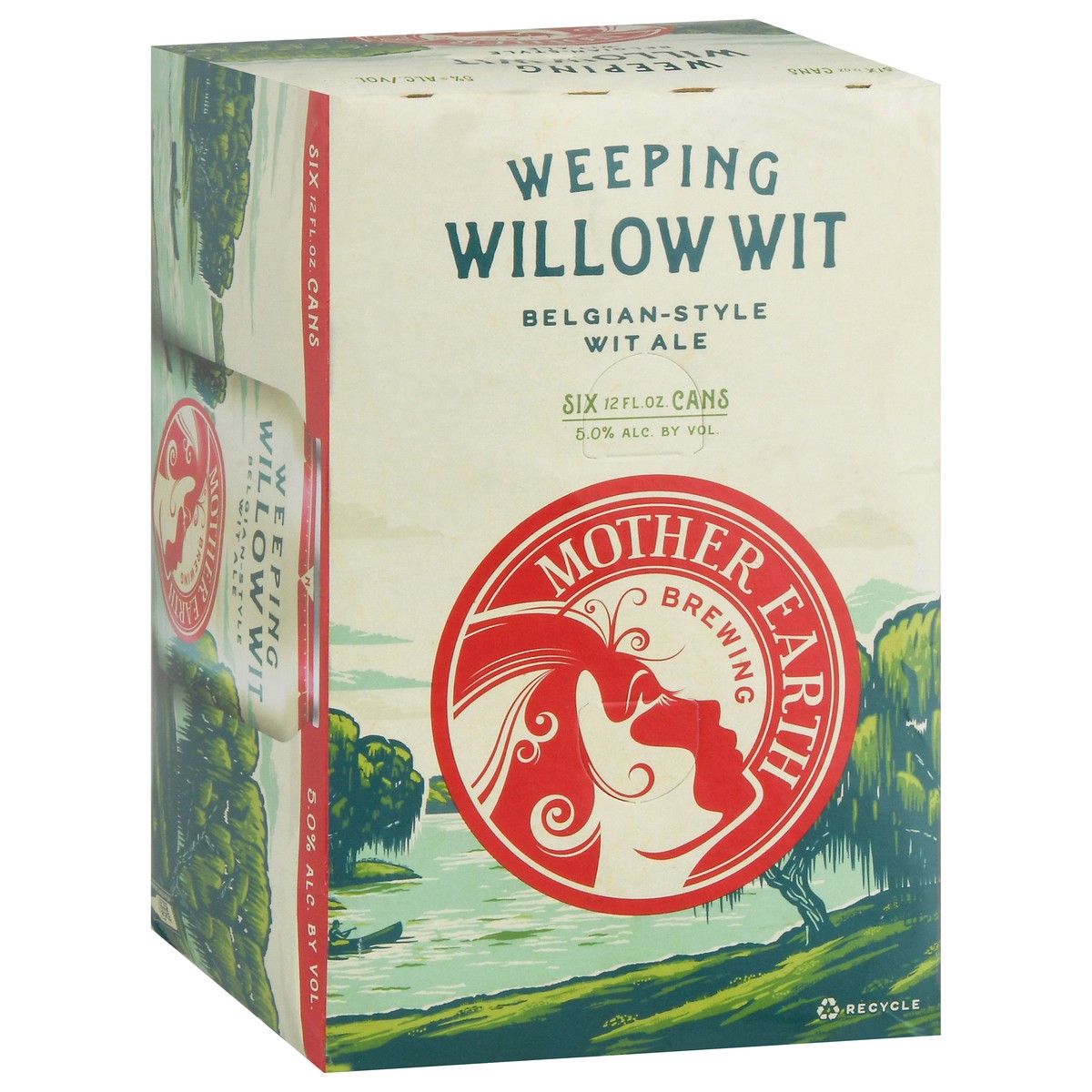 slide 8 of 13, Mother Earth Brewing Belgian-Style Wit Ale Weeping Willow Wit Beer 6 Cans 12 fl oz Can 6 ea, 6 ct