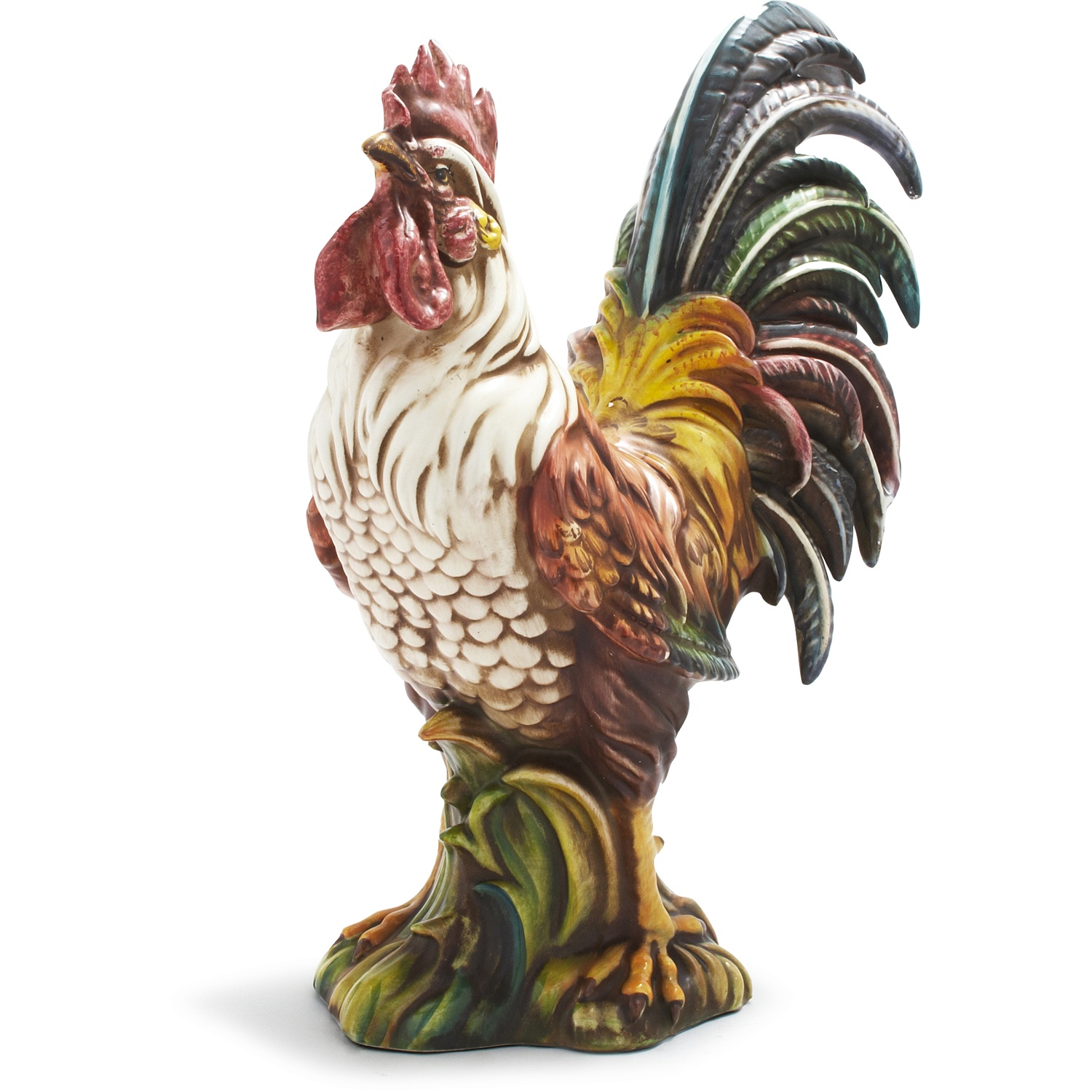 slide 1 of 1, Sur La Table Italian Hand-Painted Ceramic Rooster, 26 in