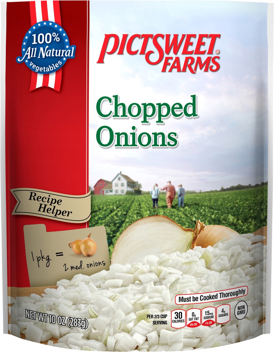 slide 2 of 3, Pictsweet Chopped Onions, 10 oz