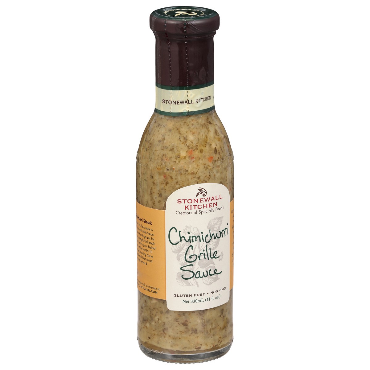 slide 3 of 13, Stonewall Kitchen Chimichurri Grille Sauce 11 fl oz, 11 fl oz