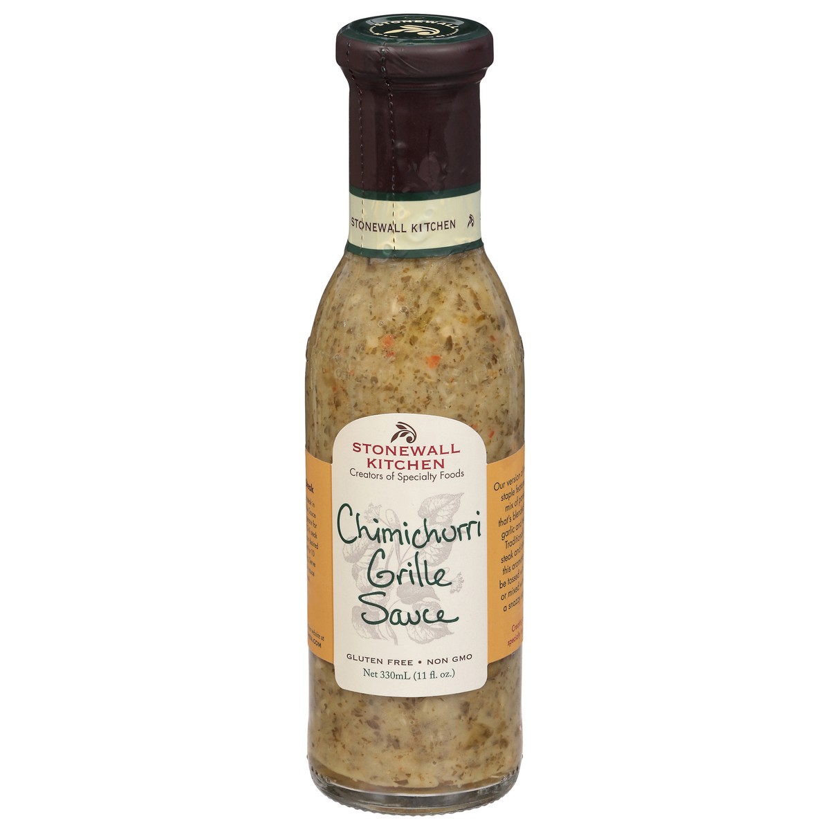 slide 1 of 13, Stonewall Kitchen Chimichurri Grille Sauce 11 fl oz, 11 fl oz