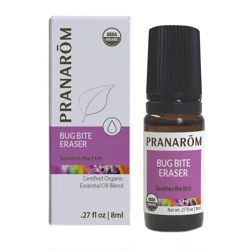 Pranarom Organic Bug Bite Eraser Roll-On Organic Essential Oil Blend