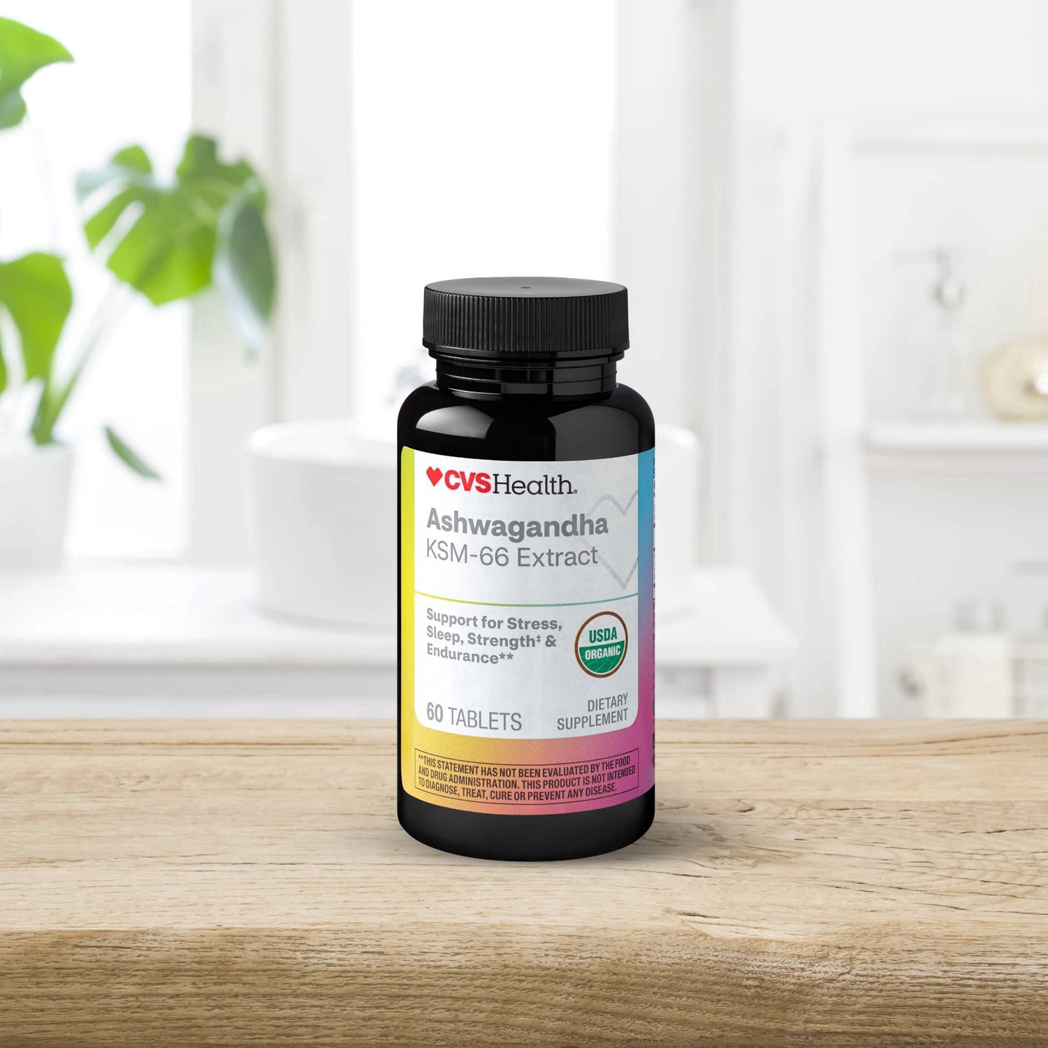 slide 5 of 9, Cvs Ashwagandha Tablets, 60 Ct, 60 ct