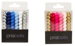 Priabella Blue/Pink Thick Twist Birthday Candles