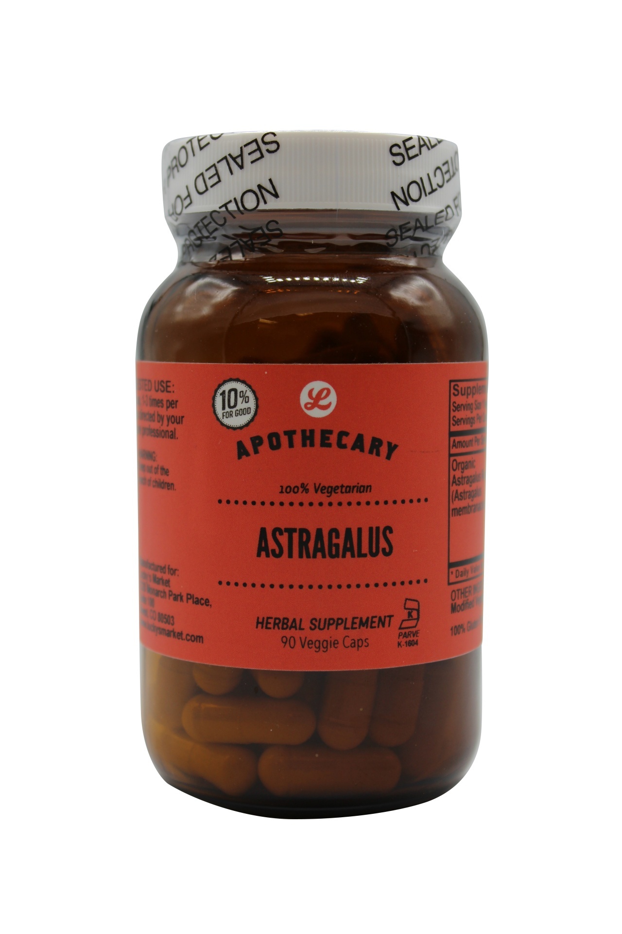 slide 1 of 1, Vitality Caps Astragalus Root, 90 ct