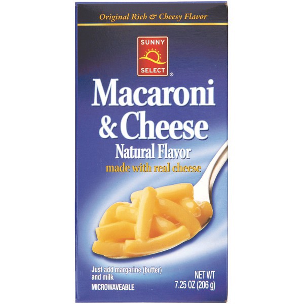 slide 1 of 1, Sunny Select Macaroni & Cheese Dinner 7.25 oz, 7.25 oz