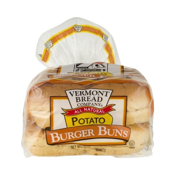 slide 1 of 1, Vermont Bread Company Potato Hamburger Buns, 16 oz