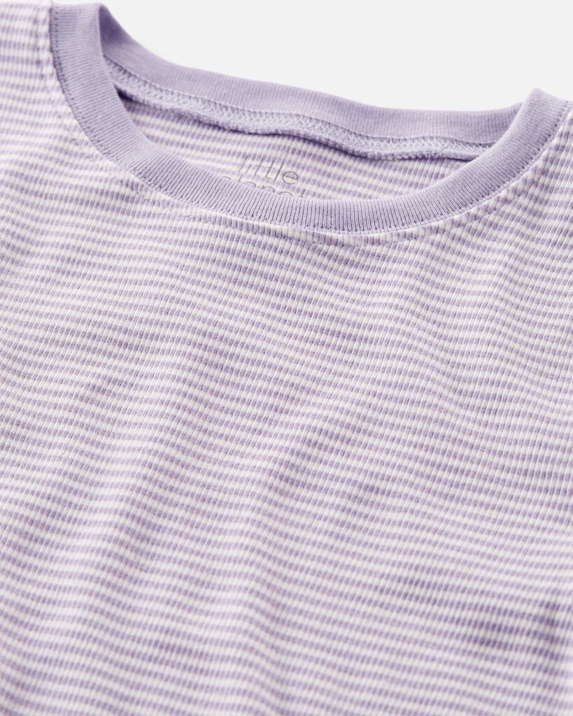 slide 3 of 4, Littleplanet Kid Organic Cotton Pajamas Set Lilac Stripe 8, 1 ct