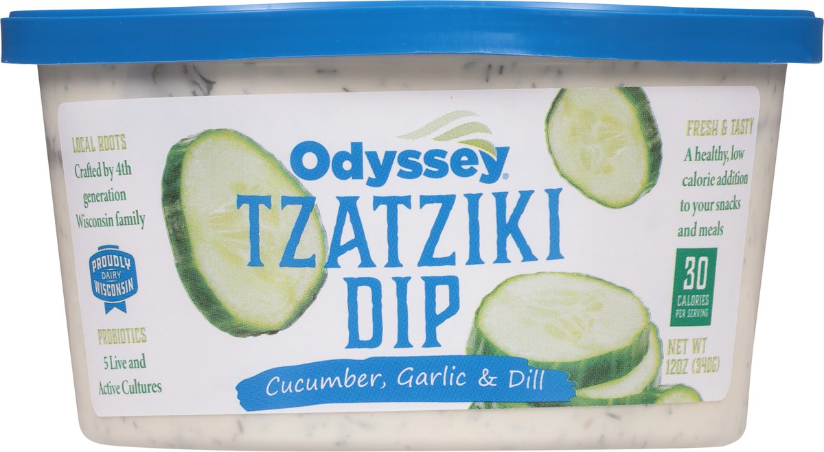 slide 10 of 13, Odyssey Tzatziki Dip 12 oz, 12 oz