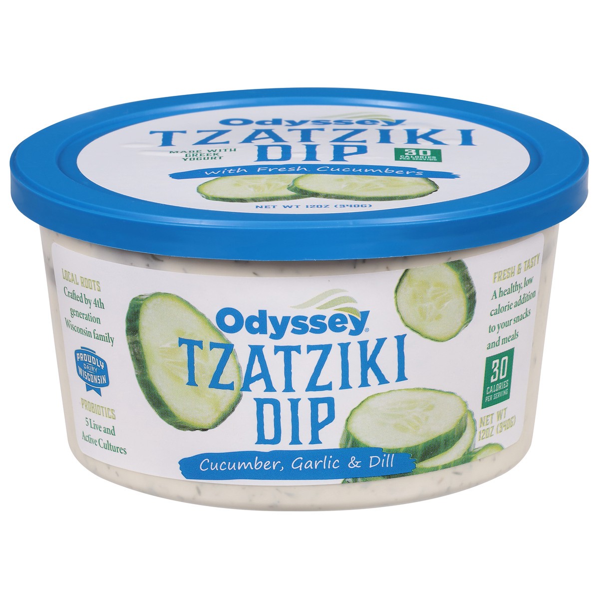 slide 12 of 13, Odyssey Tzatziki Dip 12 oz, 12 oz