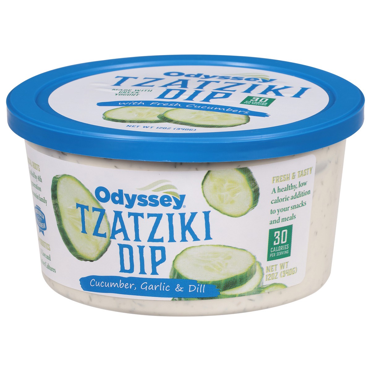 slide 5 of 13, Odyssey Tzatziki Dip 12 oz, 12 oz