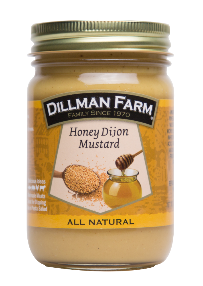 slide 1 of 1, Dillman Farm All Natural Honey Dijon Mustard, 14 oz