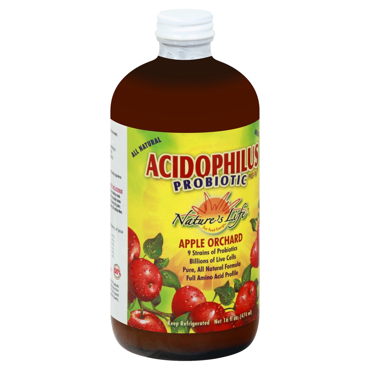 slide 3 of 12, Nature's Life Acidophilus Probiotic 16 oz, 16 oz