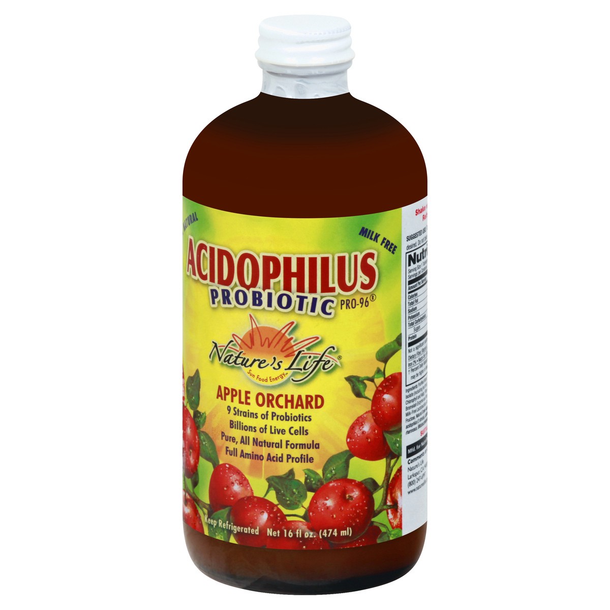 slide 10 of 12, Nature's Life Acidophilus Probiotic 16 oz, 16 oz