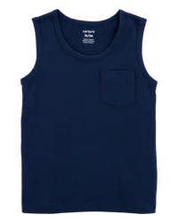 Carter's Toddler Pocket Tank Navy 4T