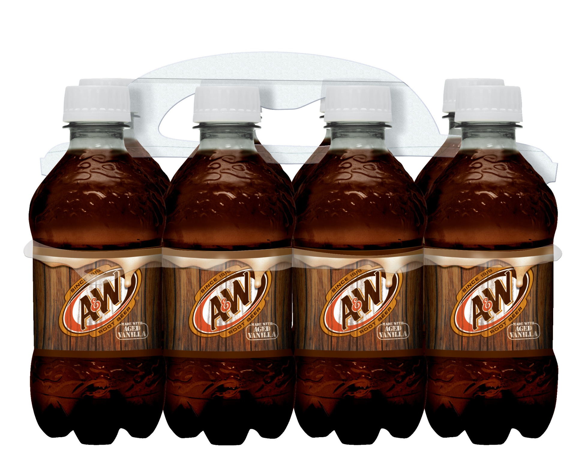 slide 1 of 3, A&W Root Beer Bottles, 8 ct; 12 fl oz