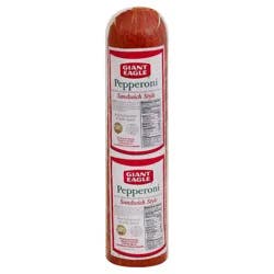 Giant Eagle Pepperoni, Sandwich Style