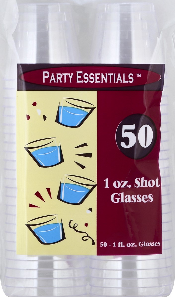 slide 3 of 4, Party Essentials Shot Glasses 50 ea, 50 ct