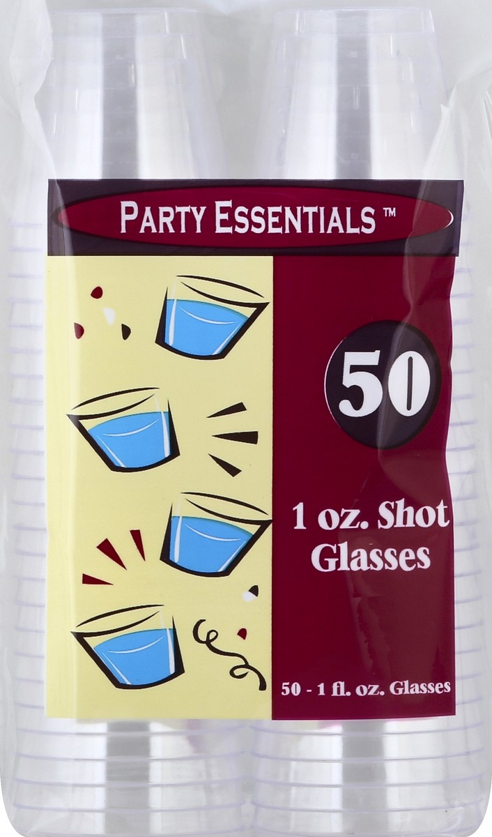 slide 1 of 4, Party Essentials Shot Glasses 50 ea, 50 ct